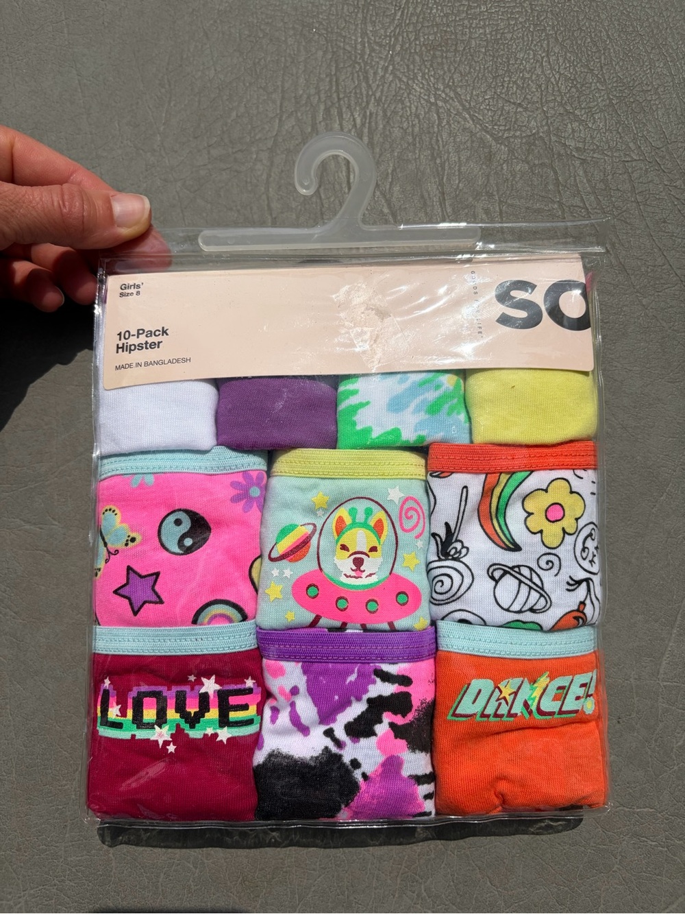 10 pack hipster underwear